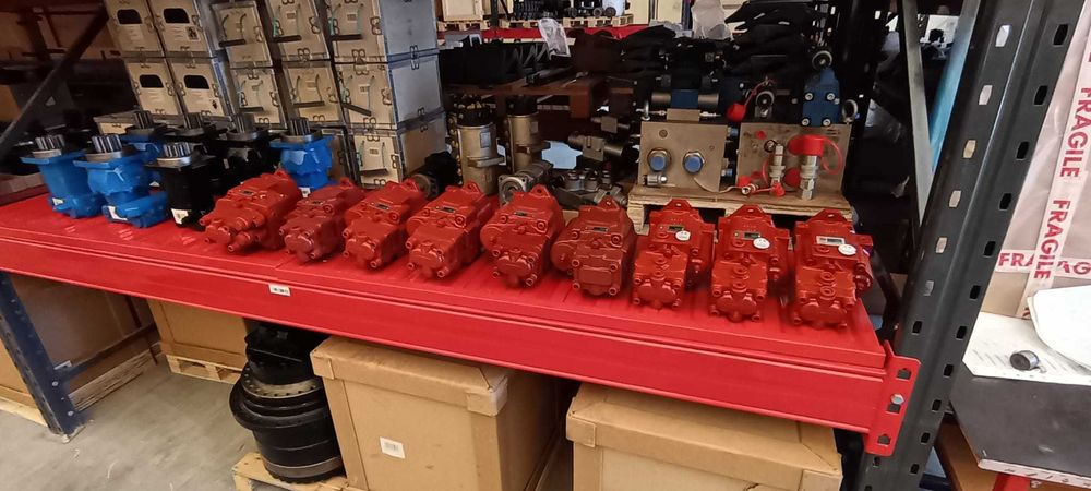 Pompe hidraulice și hidromotoare de rotire pentru excavatoare