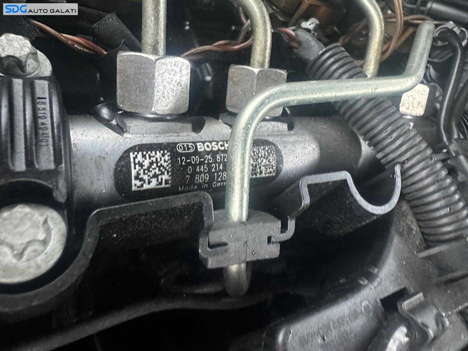 Rampa Presiune Injectoare Completa cu Senzor Senzori Regulator Presiune BMW Seria 3 E90 E91 316 318 320 2.0 D N47 2007 - 2011 Cod 780912805 7809128 0445214183 [K0394]