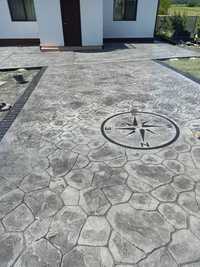 Щампования бетон - изкуството, което ще ви впечатли и възхити!
