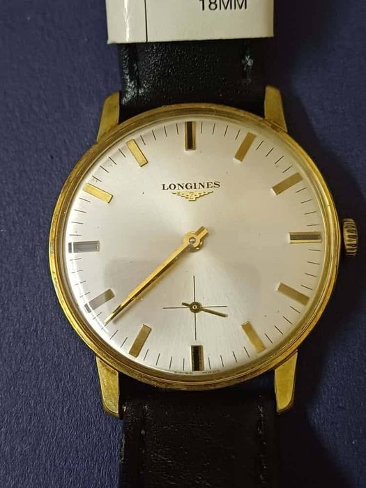 Longines mecanic cal 490
Placat aur 20 microni