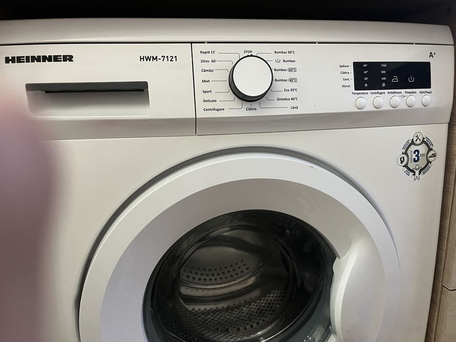 Masina de spalat rufe HEINNER A+