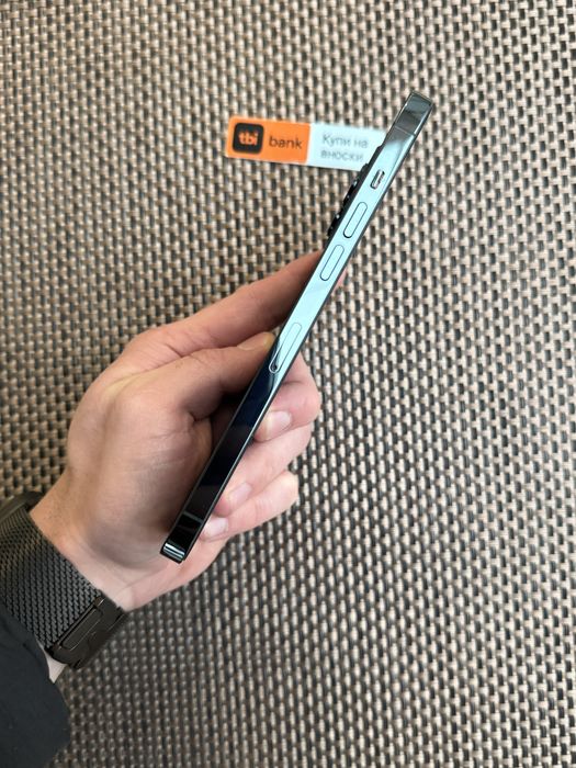КАТО НОВ! *ЛИЗИНГ*/ iPhone 12 Pro Max 128Gb Pacific Blue / Айфон