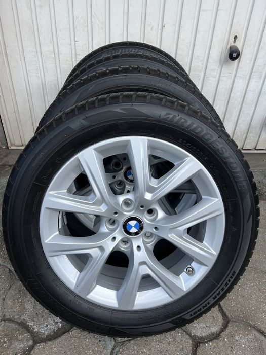 Jante 5x112mm, anvelope iarna 205/60 R17 BMW X1, X2 VW Audi Seat Skoda