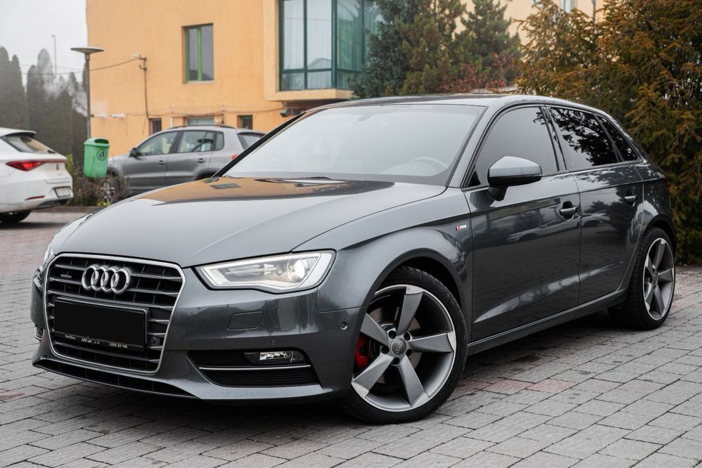 Audi a3  s line quattro tractiune integrala 2.0 diesel automat 184 cp