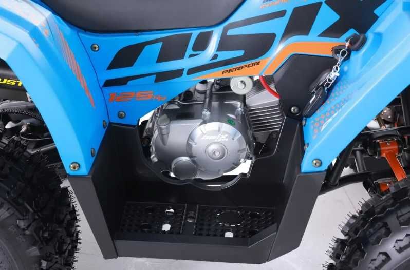 ATV Asix Fourcraft 125cc, A1, roti 8",1+1 viteze, albastru/portocaliu