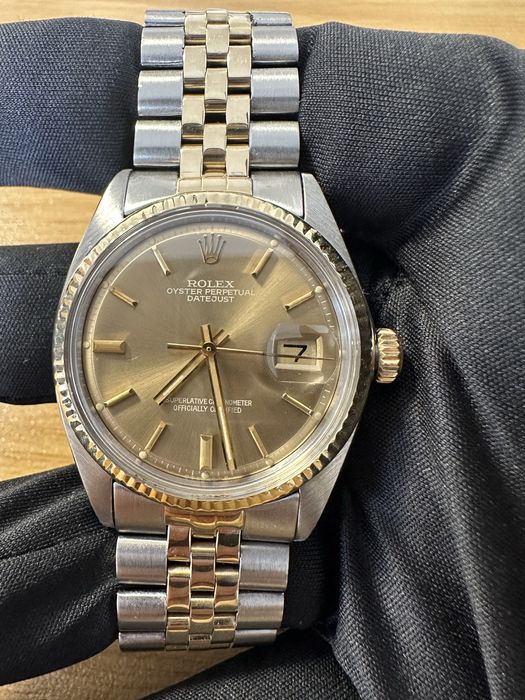 ceas ROLEX Datejust 36 aur/otel