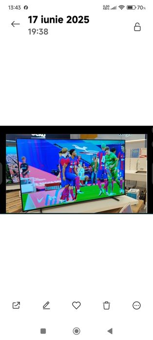 Tv 165cm Samsung neo QLED Smart nou Garanție,la cutie
