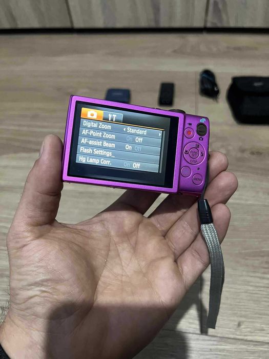 Aparat foto digital Canon IXUS 255 HD WI-FI FULL HD,card32gb+accesorii