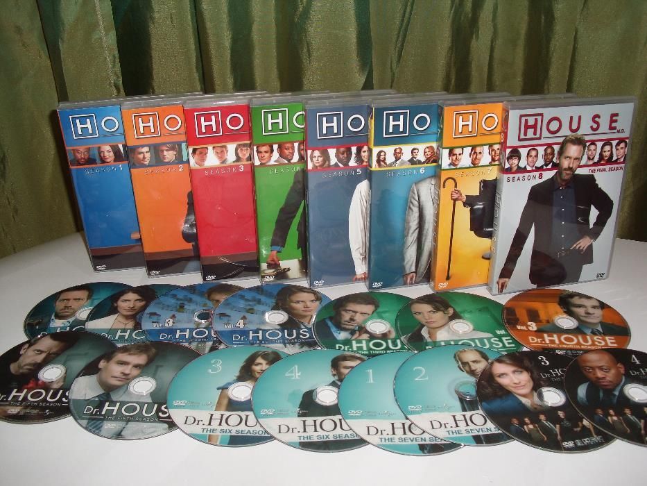 House M.D.(2004–2012) 8 sezoane DVD