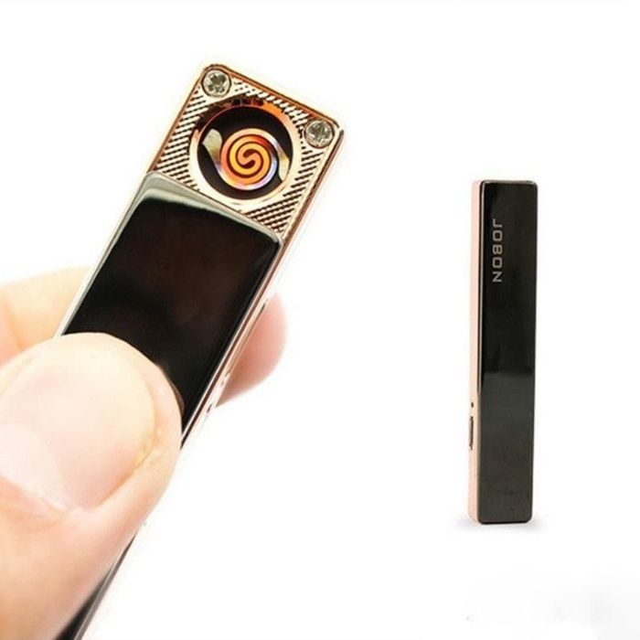 Луксозна USB Запалка Jobon в подаръчна кутия 500 паления с 1 зареждане