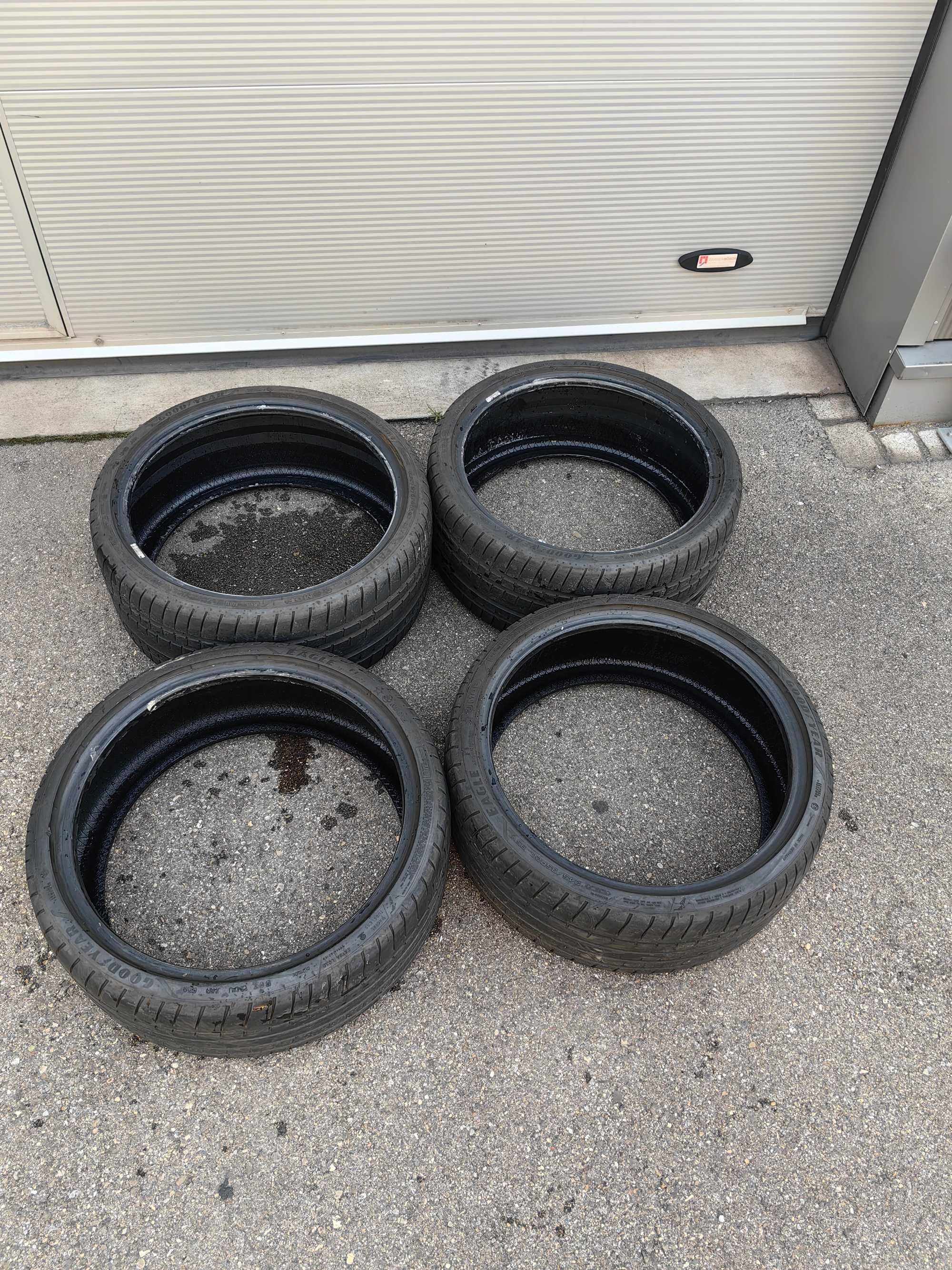 Продавам 4бр. летни гуми goodyear eagle f1 20" спорт пакет