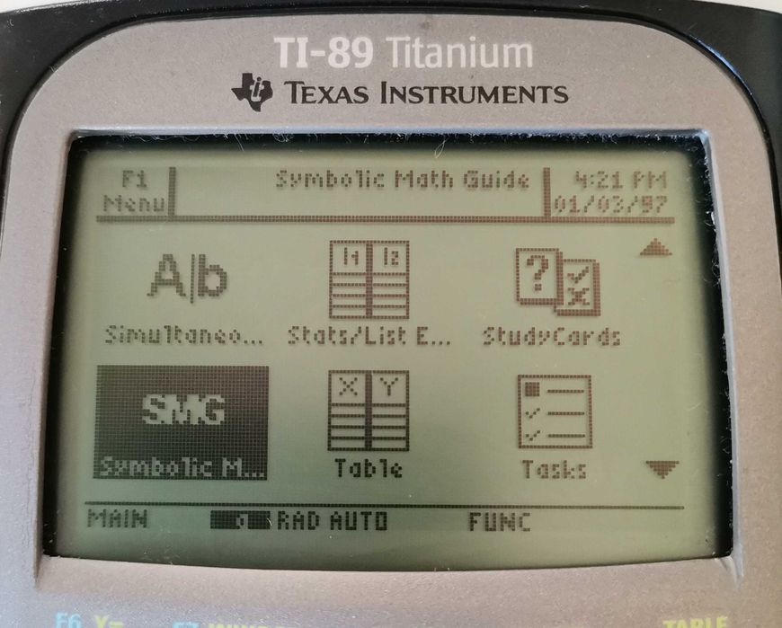 Calculator Texas Instruments TI-89 Titanium cu Mario si Pac-man