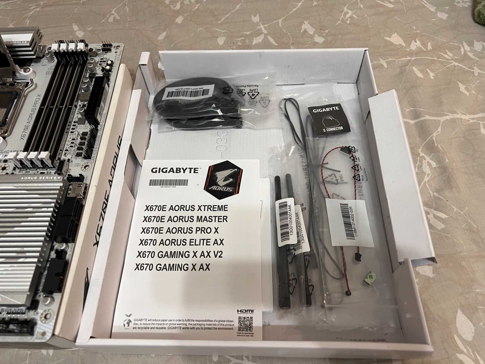Gigabyte X670E Aorus Pro X