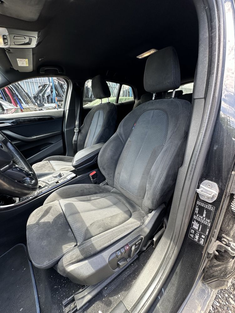 Interior alcantara BMW X2 F39 M Pack, Scaune / Banchete / Cotiera