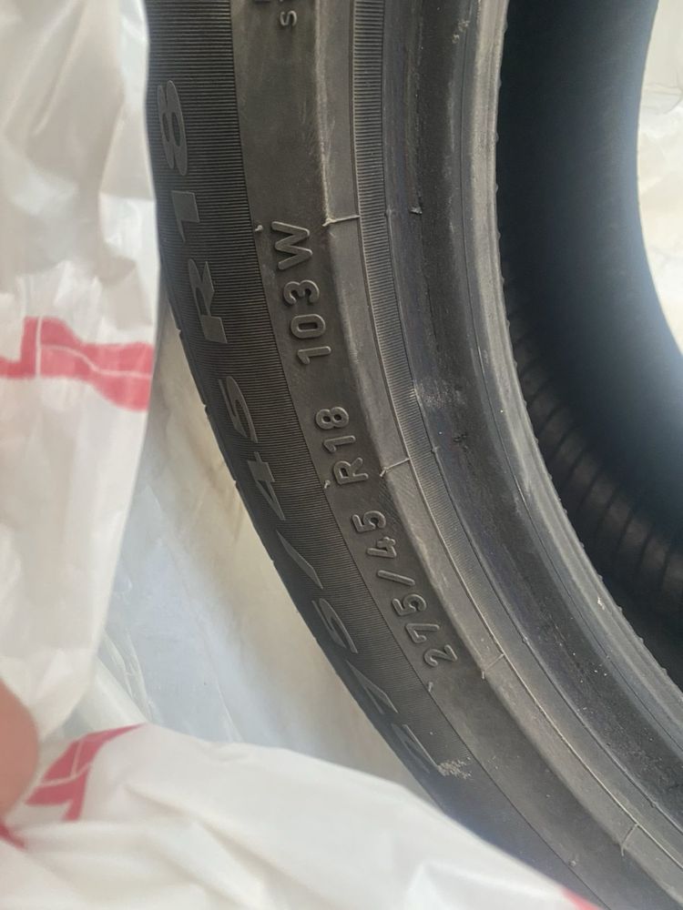 Гуми Pirelli run flat 275/45/18