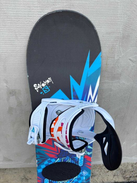 Placa snowboard copii Salomon 120cm + legaturi Firefly