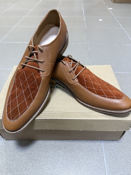 Vand pantofi piele barbati