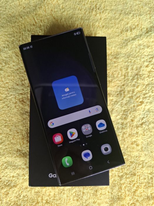 Vând/Schimb Samsung S23 Ultra 5g Black Dual Sim Fulbox Liber