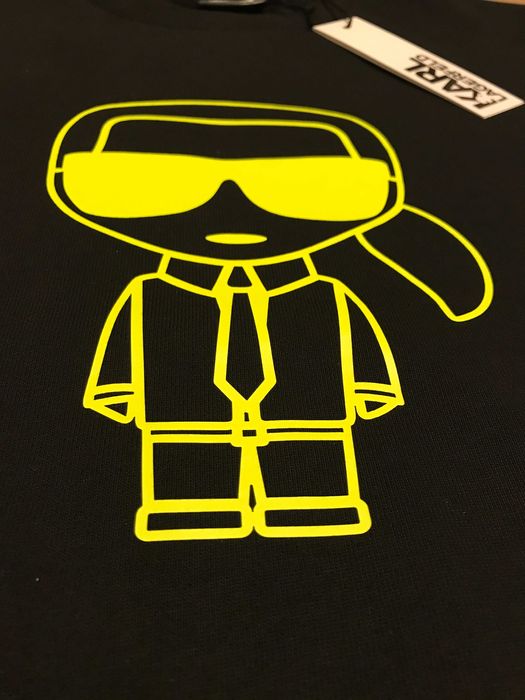 KARL LAGERFELD, оригинална, блуза, черна, размер: XXL