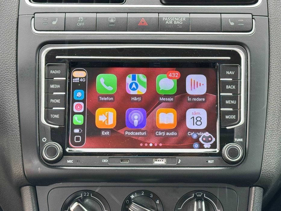 2G Carplay Skoda Octavia Fabia Superb Seat Leon Altea Toledo Navigatie