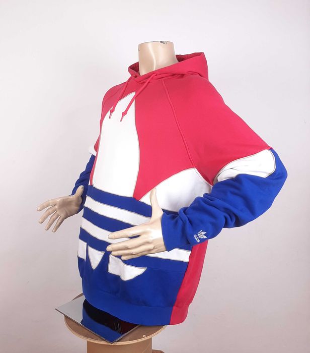 Adidas Originals Big Trefoil - Оригинален мъжки суитшърт размер L-XL