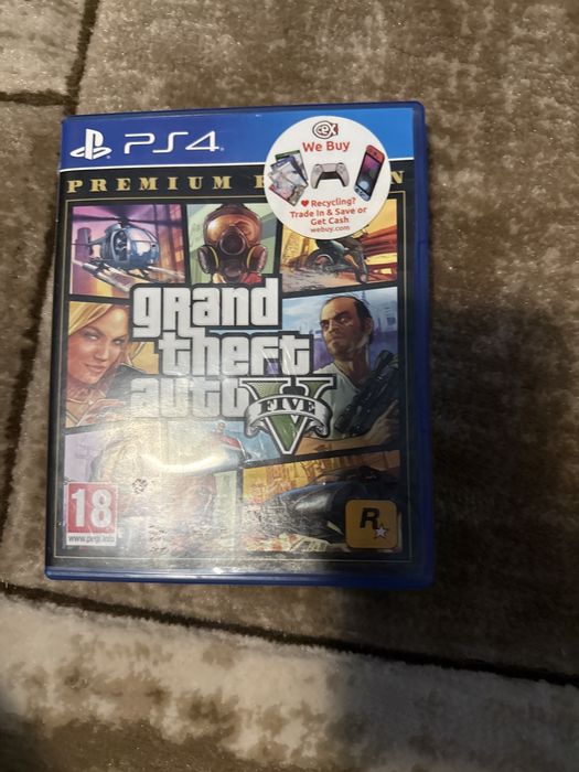 Ofer gta grand theft auto 5 pentru PS4 fara pic de zgarietura