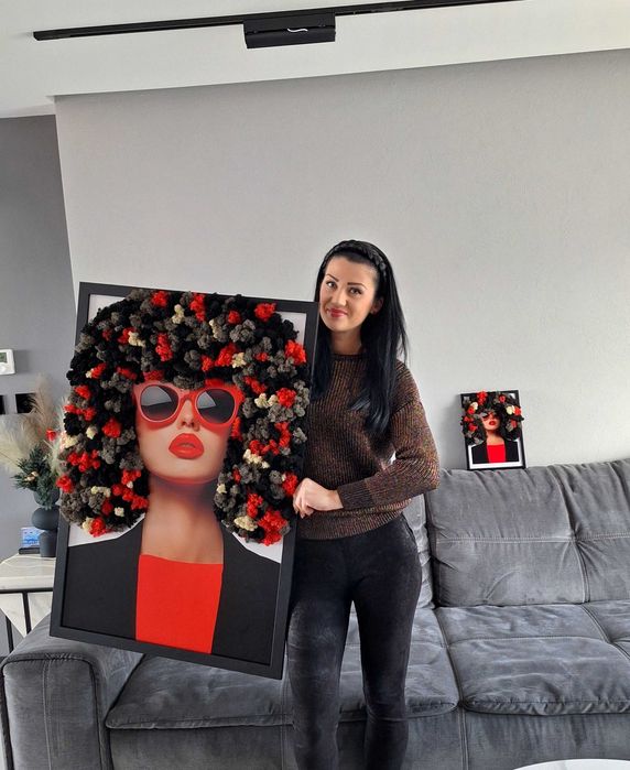 Декорации със скандинавски мъх