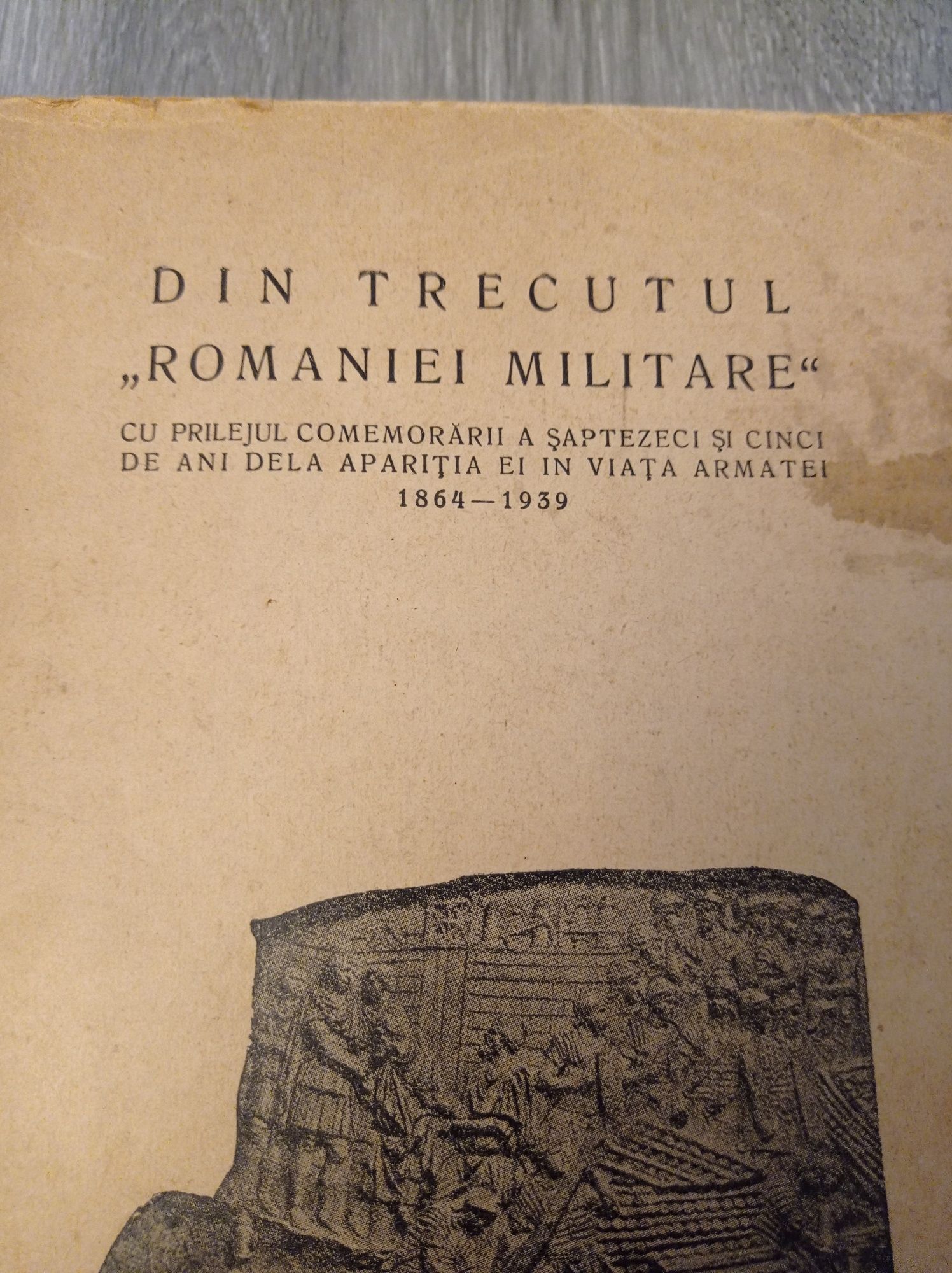 Carte Din trecutul "României militare", 1939