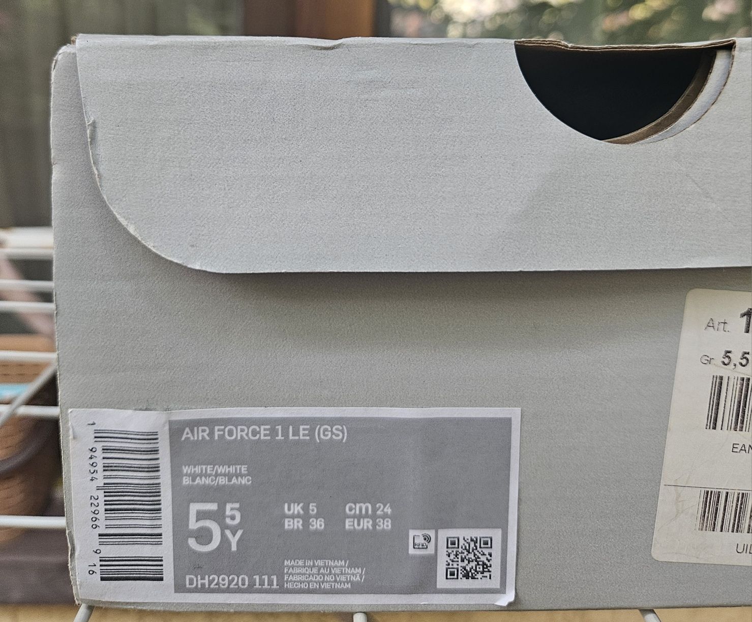 Оригинални маратонки Nike Air Force 1 дамски 38