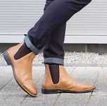Ghete chelsea Redfoot 44 piele naturala moale