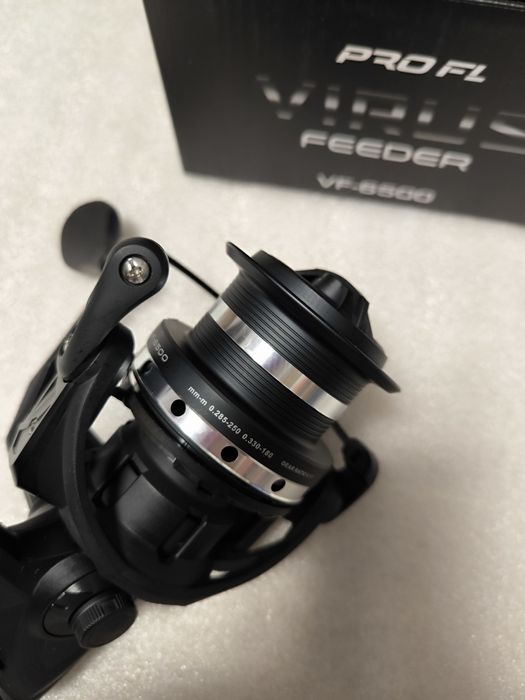 SET 4 Mulinete Feeder VIRUS PRO FL VF 6500 NEW 2024