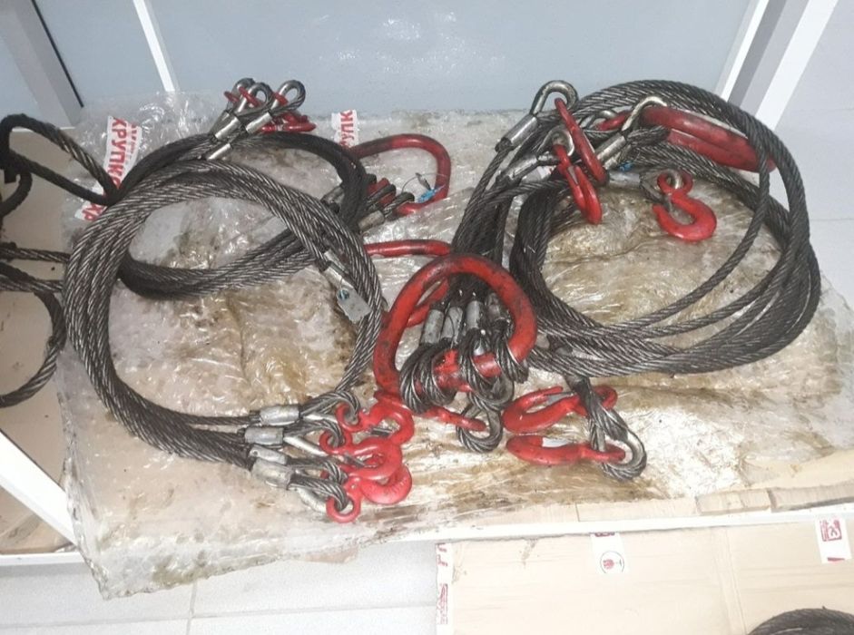 Стропы канатные, пауки, чалки