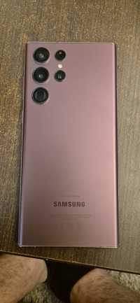 Samsung galaxy s22 ultra 256gb 12gb ram burgundy