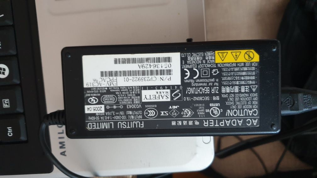 Vand laptop Fujitsu Siemens amilo pi 2530