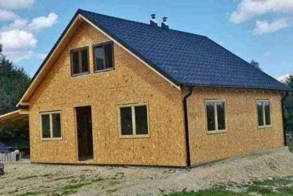 Vand case modulare moderne pe structura metalica, cabane tip A