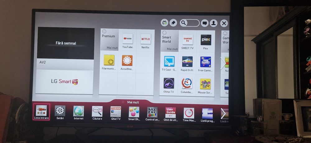 Tv smart LG diagonala 108 cm
