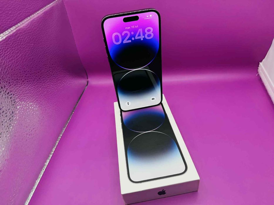 iPhone 14 Pro Max Purple 256GB impecabil
