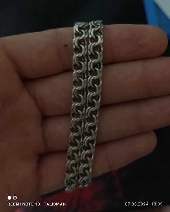 Серебро 925 Италия Бисмарк 33 грам