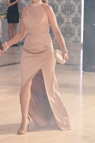 Rochie roz pudrat