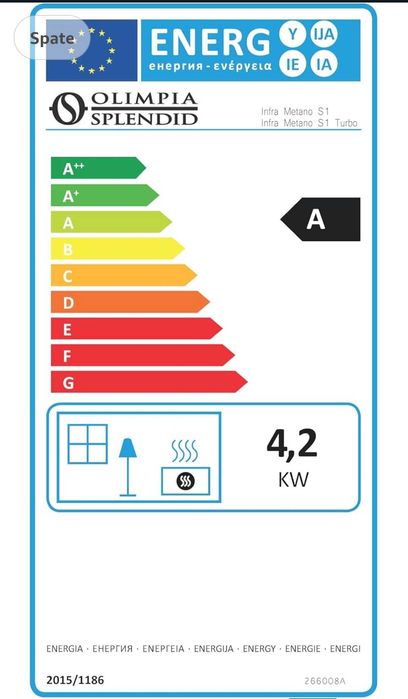 Încălzitor cu infraroșu pe gaz metan