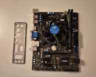 KIT Placa de baza MSI H81M-E34, I5 4670, 8GB RAM, COOLER