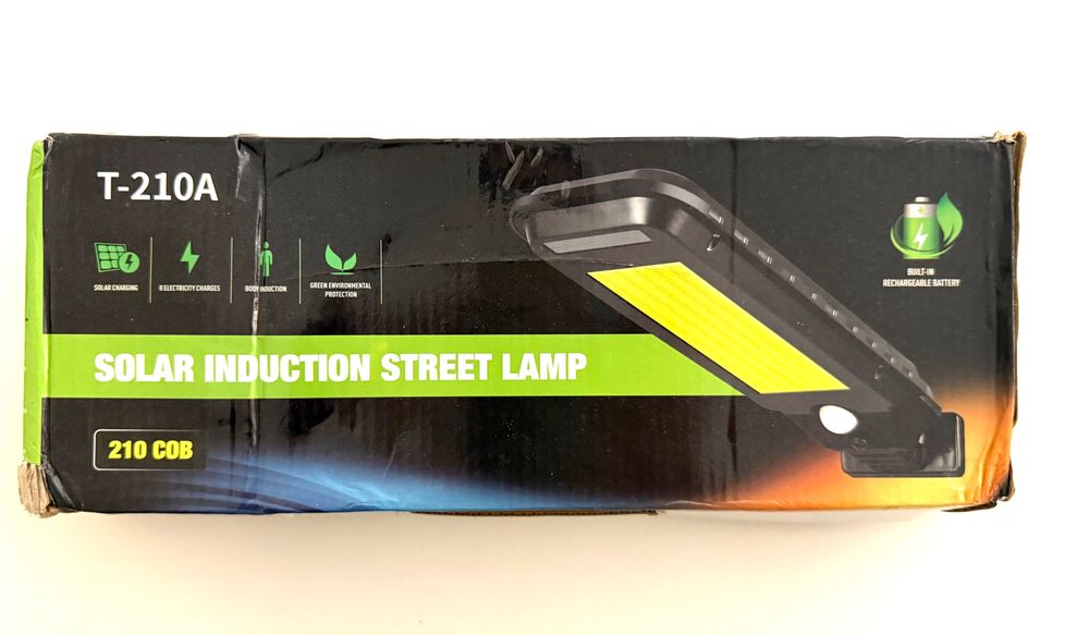 Супер Ярка Соларна Водоустойчива Соларна Лампа T-210A 60 LED