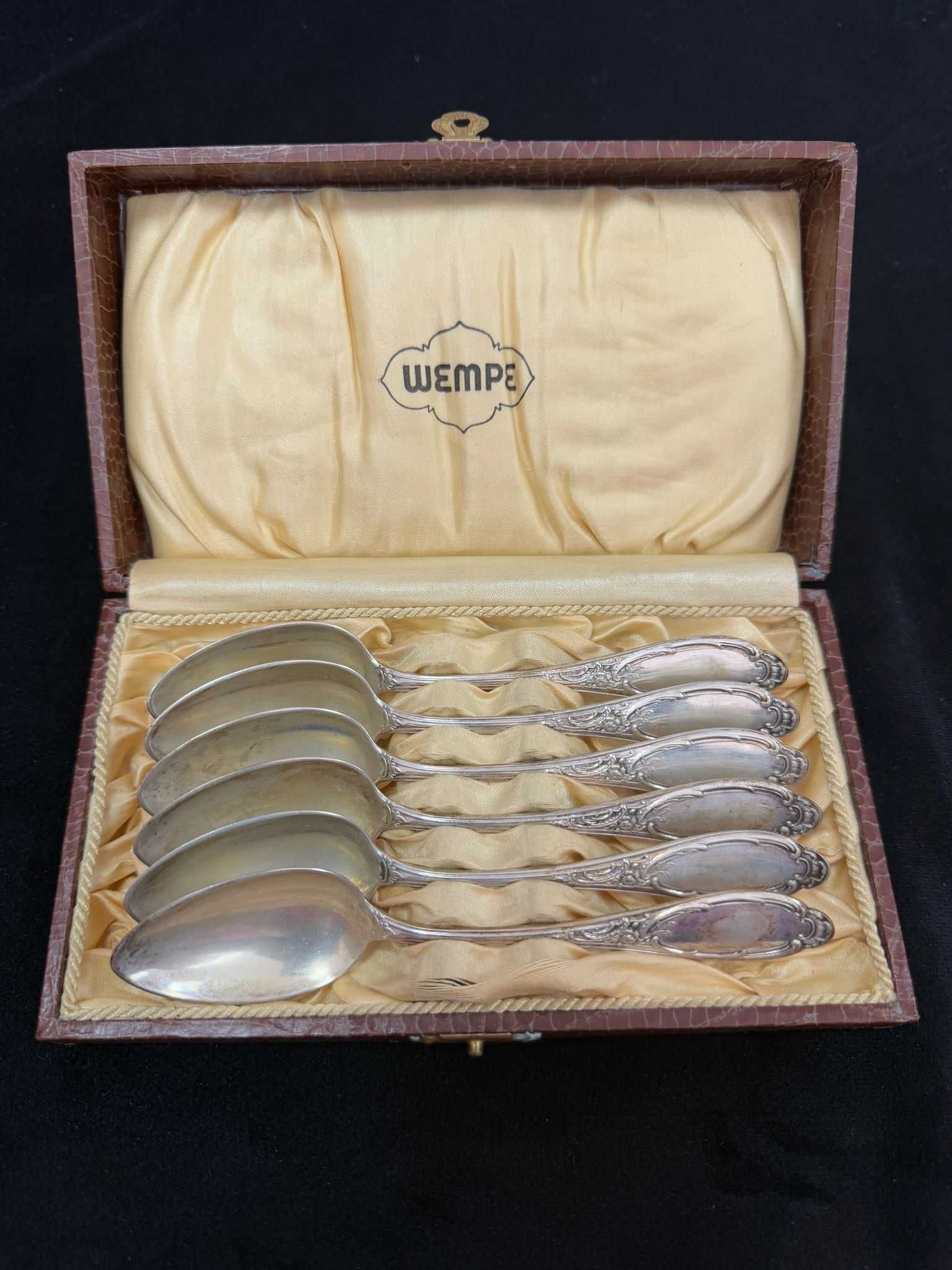 Set 6 lingurite argint 800