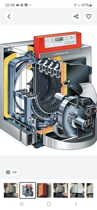 Centrala ulei Viessmann vitorond 200, Wolf Stelrad Strebel