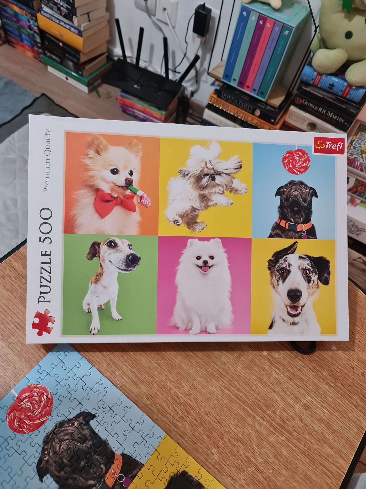 Puzzle 500 piese câini, dogs