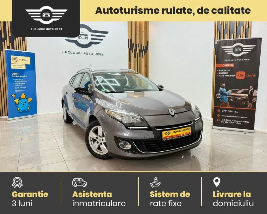 Renault Megane / Rate Fixe / Garantie / Livrare