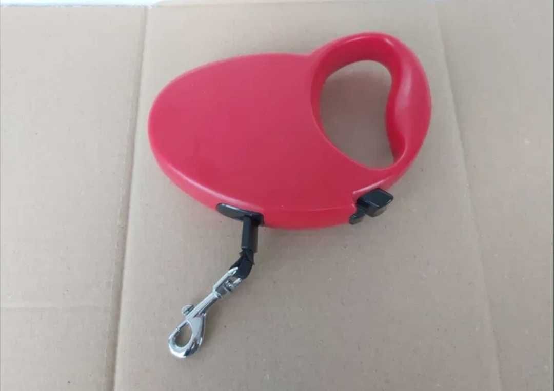 Lesa retractabila 5M cu blocaj (accesoriu animale de companie)