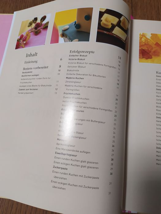 Сладкарски книги на немски език