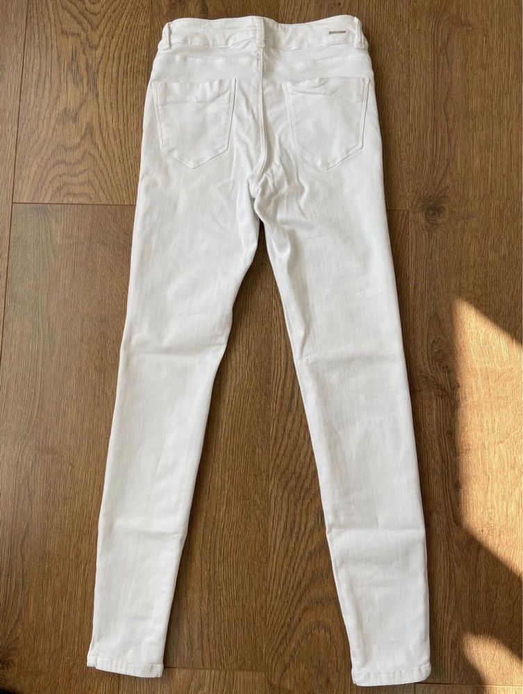 Blugi Zara Albi nr 34 EU