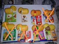 Киндер нови играчки/животни и стикита